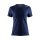 Craft Sport-Shirt Community Mix (Baumwolle) navyblau Damen