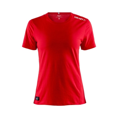 Craft Sport-Shirt Community Mix (Baumwolle) rot Damen