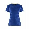 Craft Sport-Shirt (Trikot) Premier Solid Jersey (rec. Polyester, hohe Elastizität) kobaltblau Damen