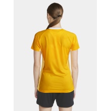 Craft Sport-Shirt (Trikot) Premier Solid Jersey (rec. Polyester, hohe Elastizität) gelb Damen