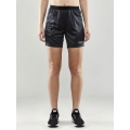 Craft Sporthose (Short) Evolve Zip Pocket - leicht, Reissverschlusstaschen - dunkelgrau Damen