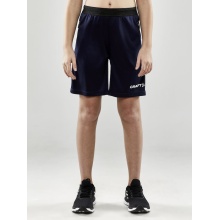 Craft Sporthose (Short) Evolve Zip Pocket - leicht, Reissverschlusstaschen - navyblau Kinder