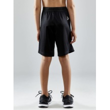 Craft Sporthose (Short) Evolve Zip Pocket - leicht, Reissverschlusstaschen - schwarz Kinder