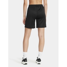 Craft Trainingshose Extend Shorts (100% rec. Polyester, ohne Seitentaschen) kurz schwarz Damen