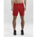 Craft Sporthose Short Squad Solid (elastisch) kurz - rot Herren