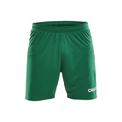 Craft Sporthose (Short) Squad Solid WB - mit Innenshort, elastisches Material - grün Herren