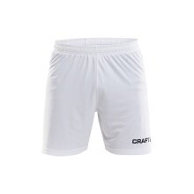 Craft Sporthose (Short) Squad Solid WB - mit Innenshort, elastisches Material - weiss Herren