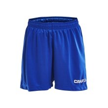 Craft Sporthose (Short) Squad Solid WB - mit Innenshort, elastisches Material - royalblau Kinder