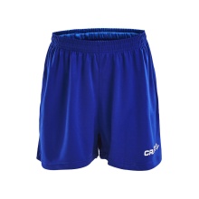 Craft Sporthose (Short) Squad Solid WB - mit Innenshort, elastisches Material - kobaltblau Kinder