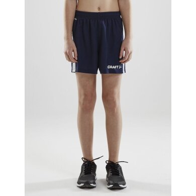 Craft Sporthose Short Pro Control kurz navy/weiss Jungen