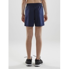 Craft Sporthose Short Pro Control kurz navy/weiss Jungen