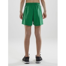 Craft Sporthose Short Pro Control kurz grün/weiss Jungen