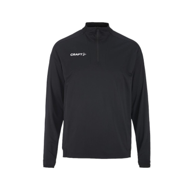 Craft Sport-Langarmshirt Evolve 2.0 Halfzip (100% rec. Polyester) schwarz Herren