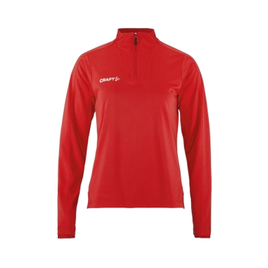 Craft Sport-Langarmshirt Evolve 2.0 Halfzip (100% rec. Polyester) rot Damen