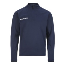 Craft Sport-Langarmshirt Evolve 2.0 Halfzip (100% rec. Polyester) navyblau Kinder