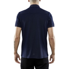 Craft Sport-Polo CORE Blend (hoher Tragekomfort) navyblau Herren