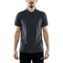 Craft Sport-Polo CORE Blend (hoher Tragekomfort) asphaltgrau Herren