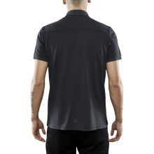 Craft Sport-Polo CORE Blend (hoher Tragekomfort) asphaltgrau Herren