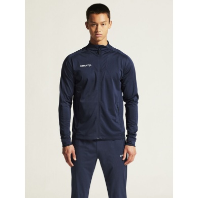 Craft Sport-Trainingsjacke Evolve 2.0 Full Zip (strapazierfähig, elastisch) navyblau Herren