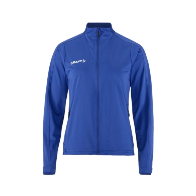 Craft Sport-Trainingsjacke Evolve 2.0 Full Zip (strapazierfähig, elastisch) kobaltblau Damen