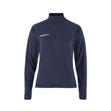 Craft Sport-Trainingsjacke Evolve 2.0 Full Zip (strapazierfähig, elastisch) navyblau Damen