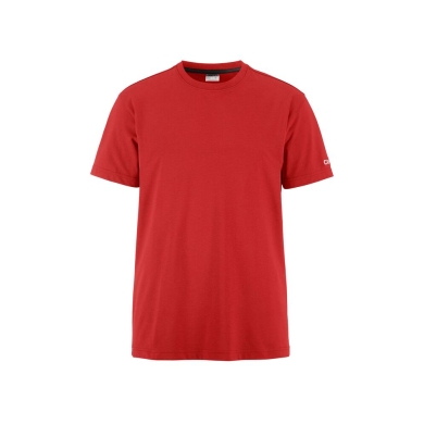 Craft Sport-Tshirt Community 2.0 Tee (angenehmes Tragegefühl) rot Herren