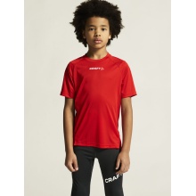 Craft Sport-Tshirt Rush 2.0 Tee (leicht, funktionell) rot Kinder