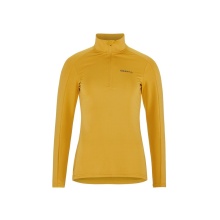 Craft Sport-Langarmshirt CORE Gain (Midlayer, Half-Zip) gelb Damen