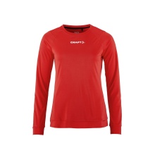 Craft Sport-Langarmshirt Rush 2.0 Tee (leicht, funktionell) rot Damen