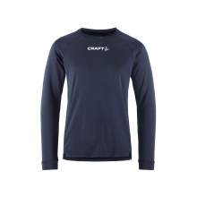 Craft Sport-Langarmshirt Rush 2.0 Tee (leicht, funktionell) navyblau Kinder