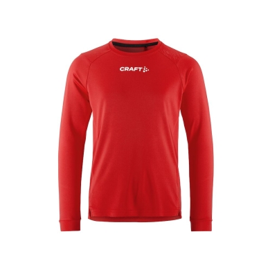 Craft Sport-Langarmshirt Rush 2.0 Tee (leicht, funktionell) rot Kinder