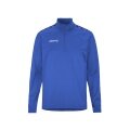 Craft Sport-Langarmshirt Squad Go Halfzip (Stehkragen, 100% rec. Polyester) cobaltblau Herren