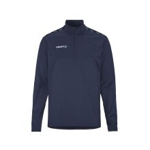 Craft Sport-Langarmshirt Squad Go Halfzip (Stehkragen, 100% rec. Polyester) navyblau Herren