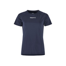 Craft Sport-Shirt Rush 2.0 Tee (leicht, funktionell) navyblau Damen