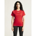 Craft Sport-Shirt Rush 2.0 Tee (leicht, funktionell) rot Damen