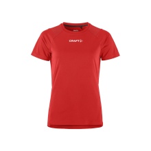 Craft Sport-Shirt Rush 2.0 Tee (leicht, funktionell) rot Damen