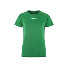 Craft Sport-Shirt Rush 2.0 Tee (leicht, funktionell) grün Damen