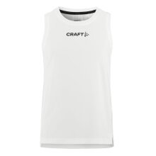 Craft Sport-Tank Rush 2.0 Singlet ärmellos (100% rec. Polyester) weiss Kinder