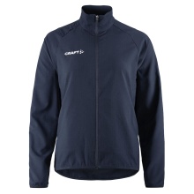 Craft Sport-Trainingsjacke Rush 2.0 Full Zip (hohe Elastizität) navyblau Damen