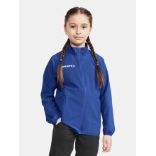 Craft Sport-Trainingsjacke Rush 2.0 Full Zip (hohe Elastizität) kobaltblau Kinder