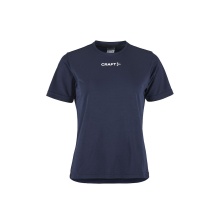 Craft Sport-Tshirt Squad Go Function Tee (leicht, schnell trocknend) navyblau Damen