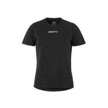 Craft Sport-Tshirt Squad Go Function Tee (leicht, schnell trocknend) schwarz Damen