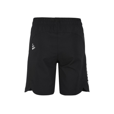 Craft Sporthose Rush 2.0 Short (100% Polyester) schwarz Kinder