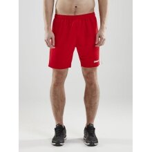 Craft Sporthose Short Pro Control kurz rot/weiss Herren