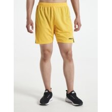 Craft Sporthose Short Pro Control kurz gelb/schwarz Herren