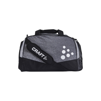 Craft Sporttasche Squad Duffell Medium - 45x27x30cm - 33 Liter - grau/schwarz