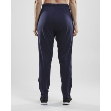 Craft Sporthose Squad Pant - weichem und funktionellem Material - lang navyblau Damen