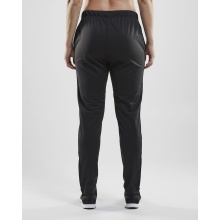 Craft Sporthose Squad Pant - weichem und funktionellem Material - lang schwarz Damen