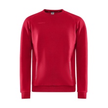 Craft Sweatshirt Core Soul Crew (komfortable Passform) rot Herren