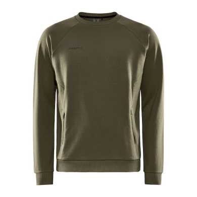 Craft Sweatshirt Core Soul Crew (komfortable Passform) khakigrün Herren